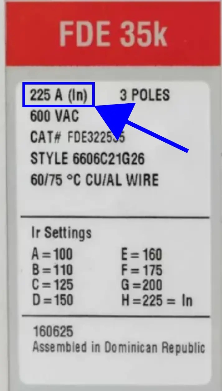 Selecting 80 or 100Rated Molded Case Circuit Breakers According to