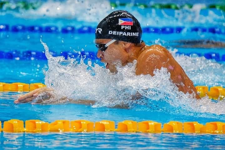 Filipino swimmer ends 10year gold medal drought in swimming at SEA