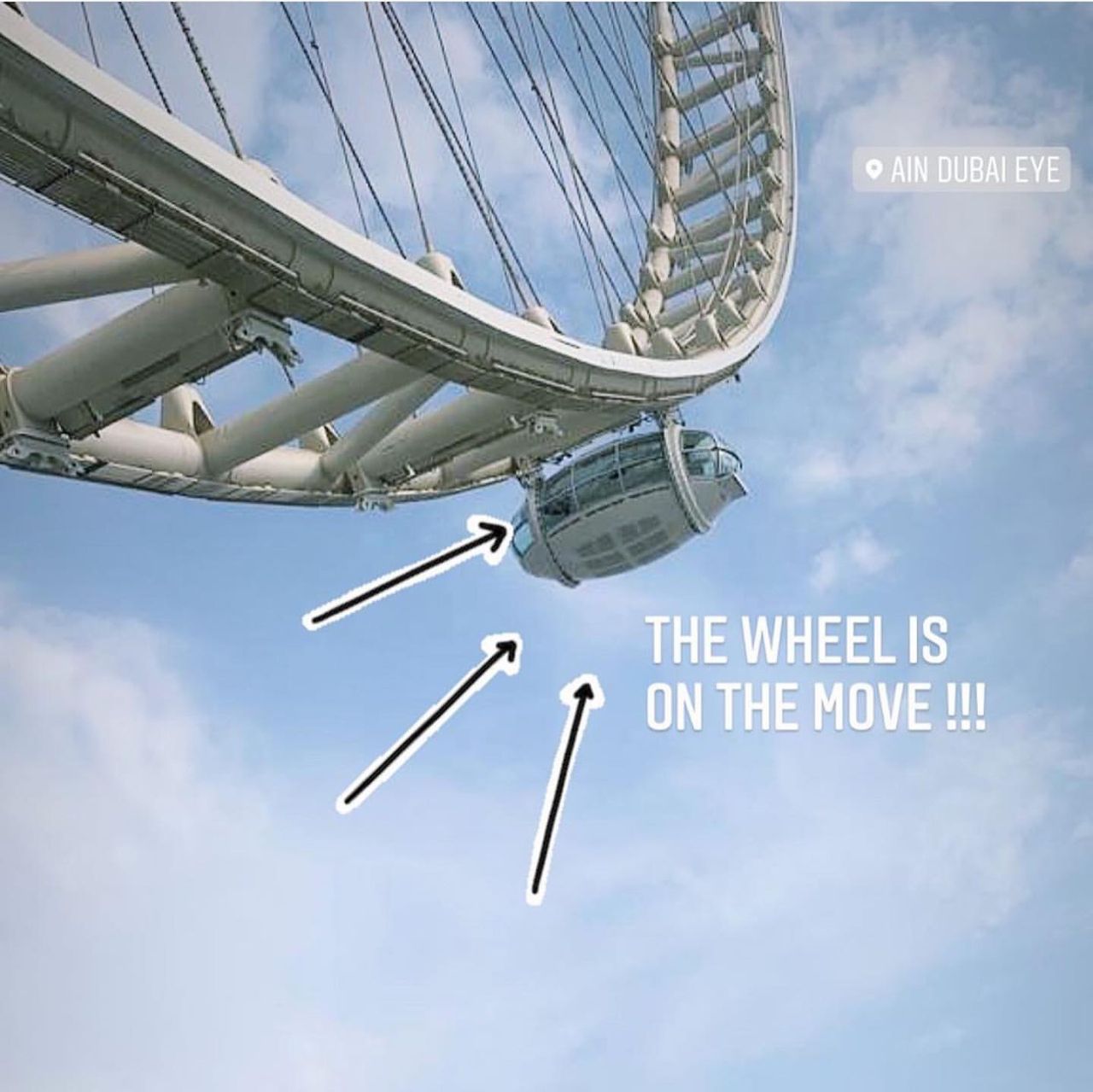 Ain Dubai observation wheel gets first capsule The Filipino Times