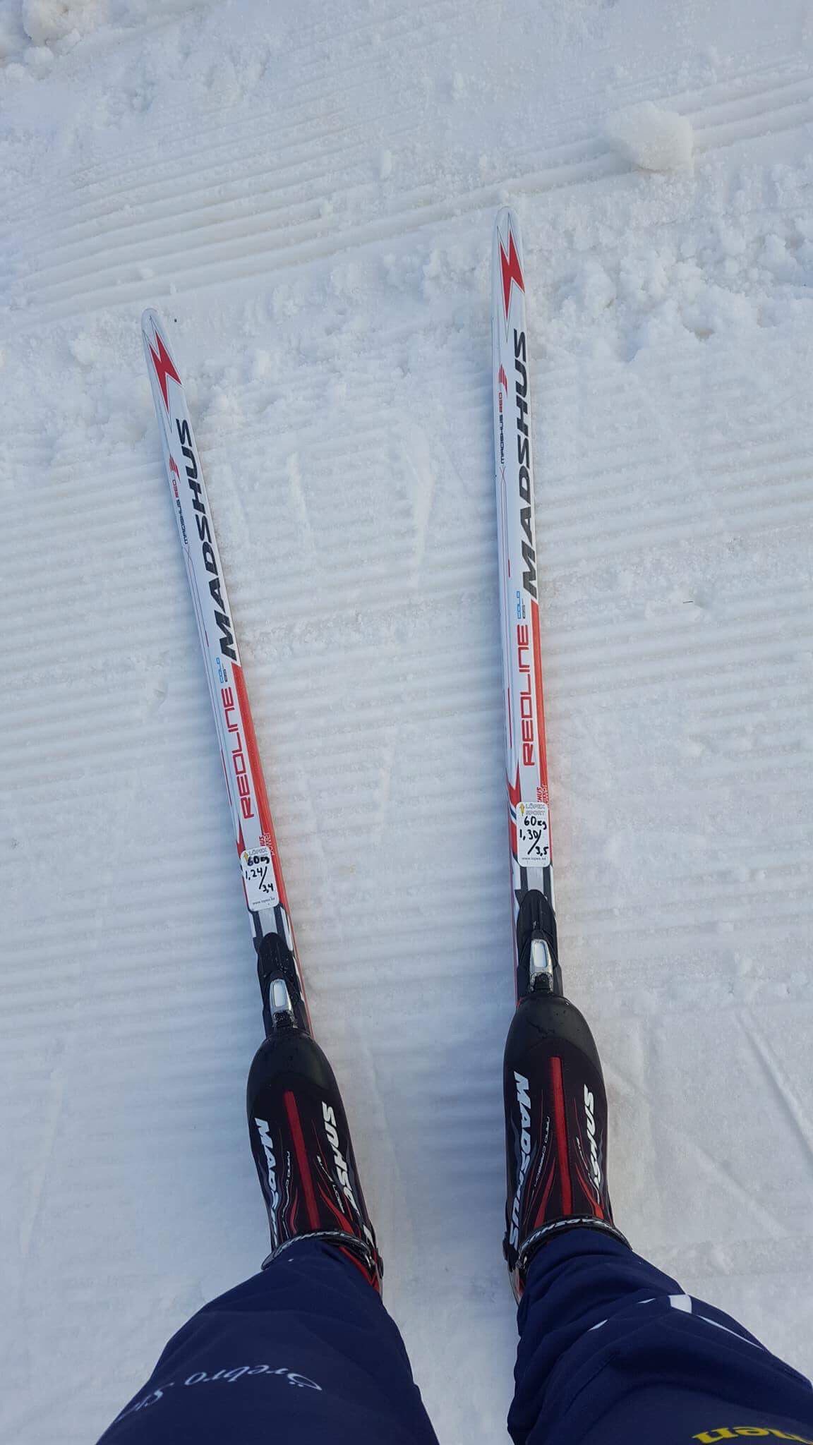 Skidpremiär, praktik och ansökan! Filip Andersson