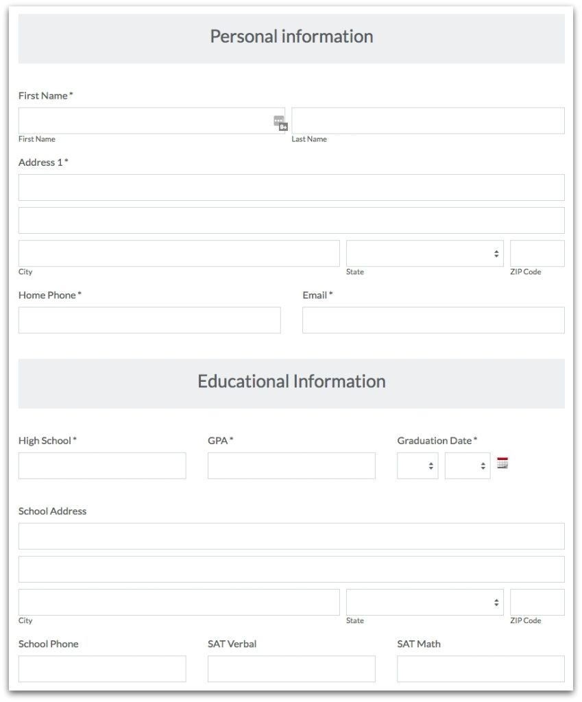Forms With Columns Fillable Form 2024