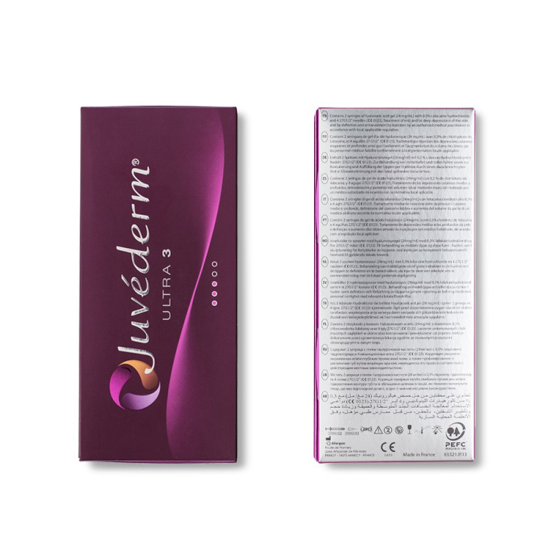 Juvederm® Ultra 3 dermal filler 2 syringes x 1.0ml