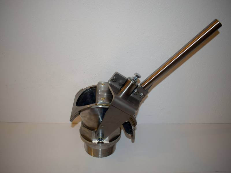 DRUM GATE VALVES STAINLESS STEEL (SS) CONSTRUCTION