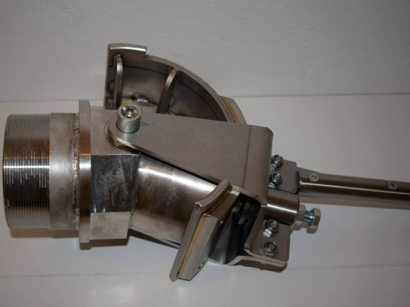 DRUM GATE VALVES STAINLESS STEEL (SS) CONSTRUCTION