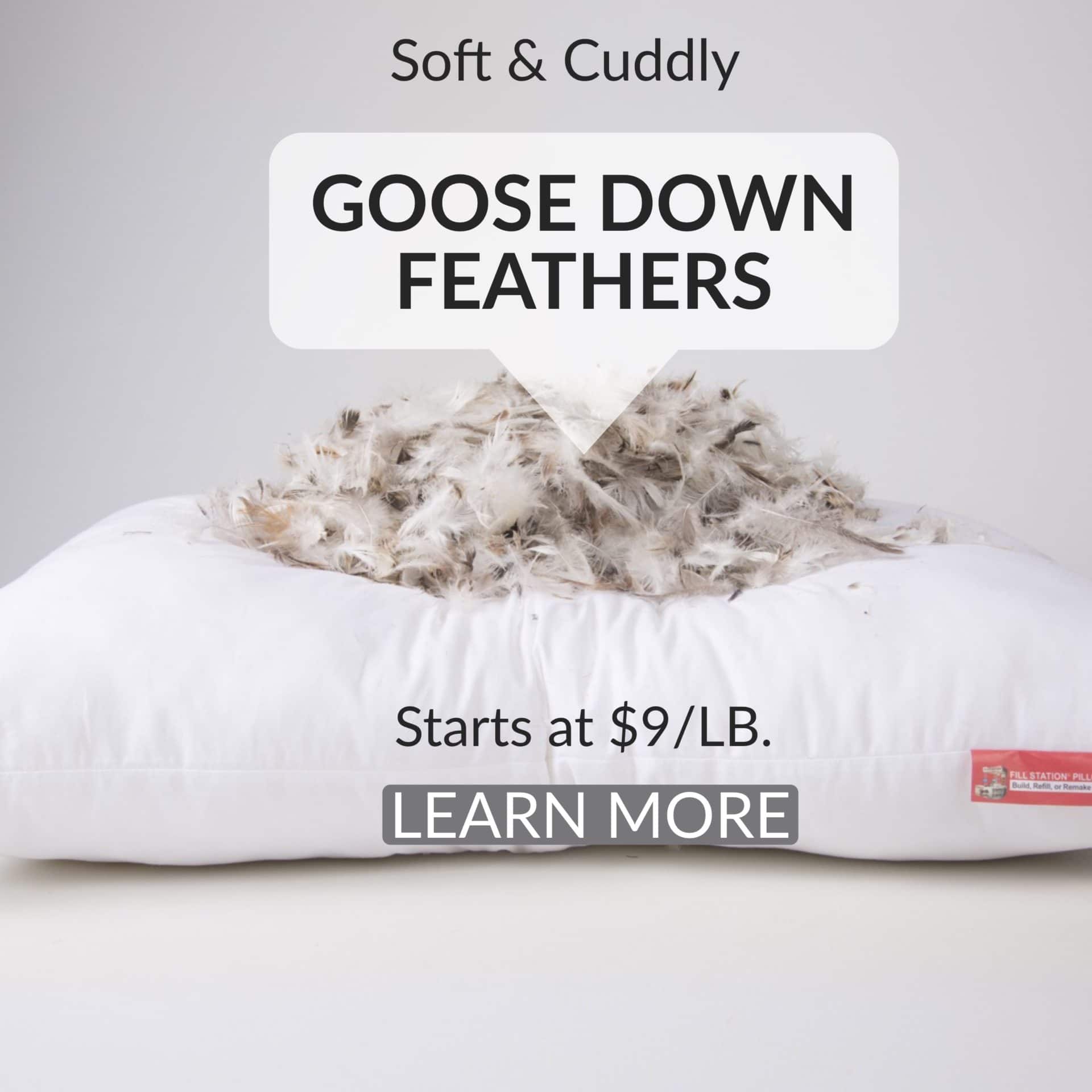 Bolster Neck Pillow Fill Station® Pillow Kiosk