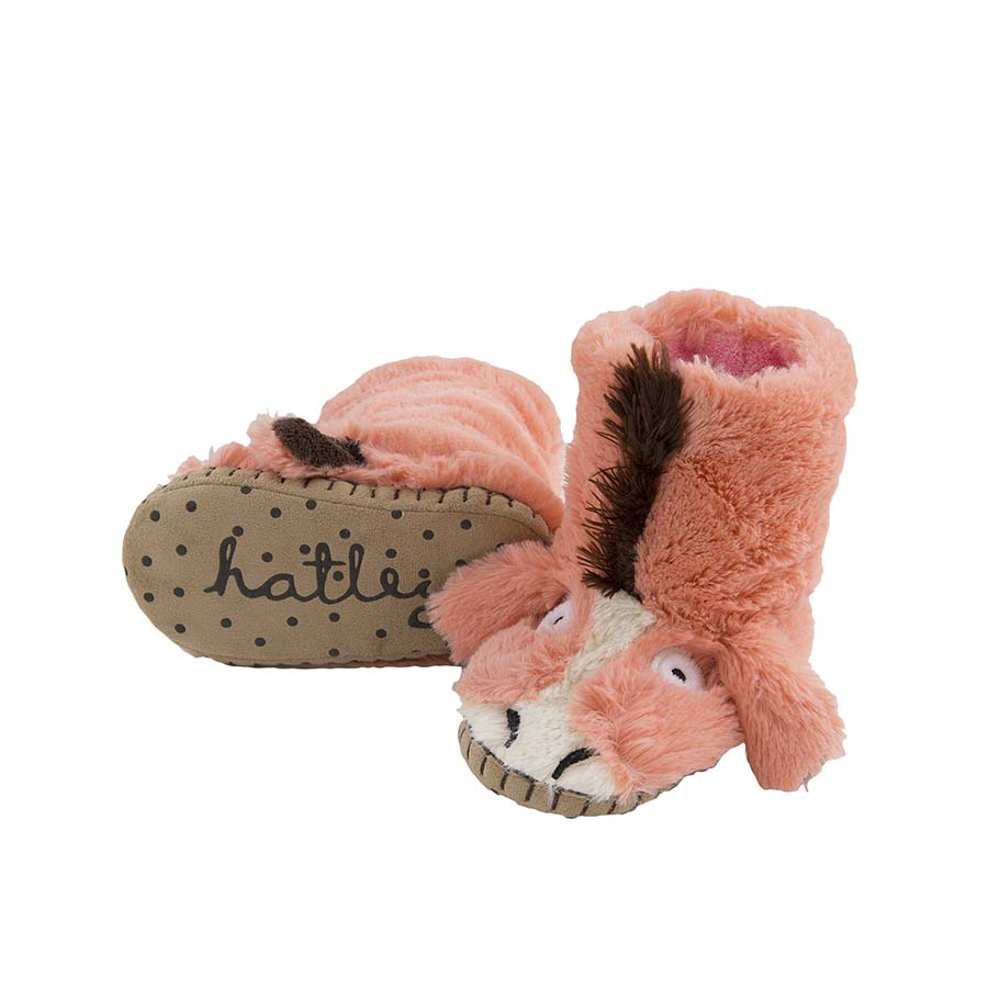 Pink Horse Slouch Slippers Filly and Co Horse Gifts