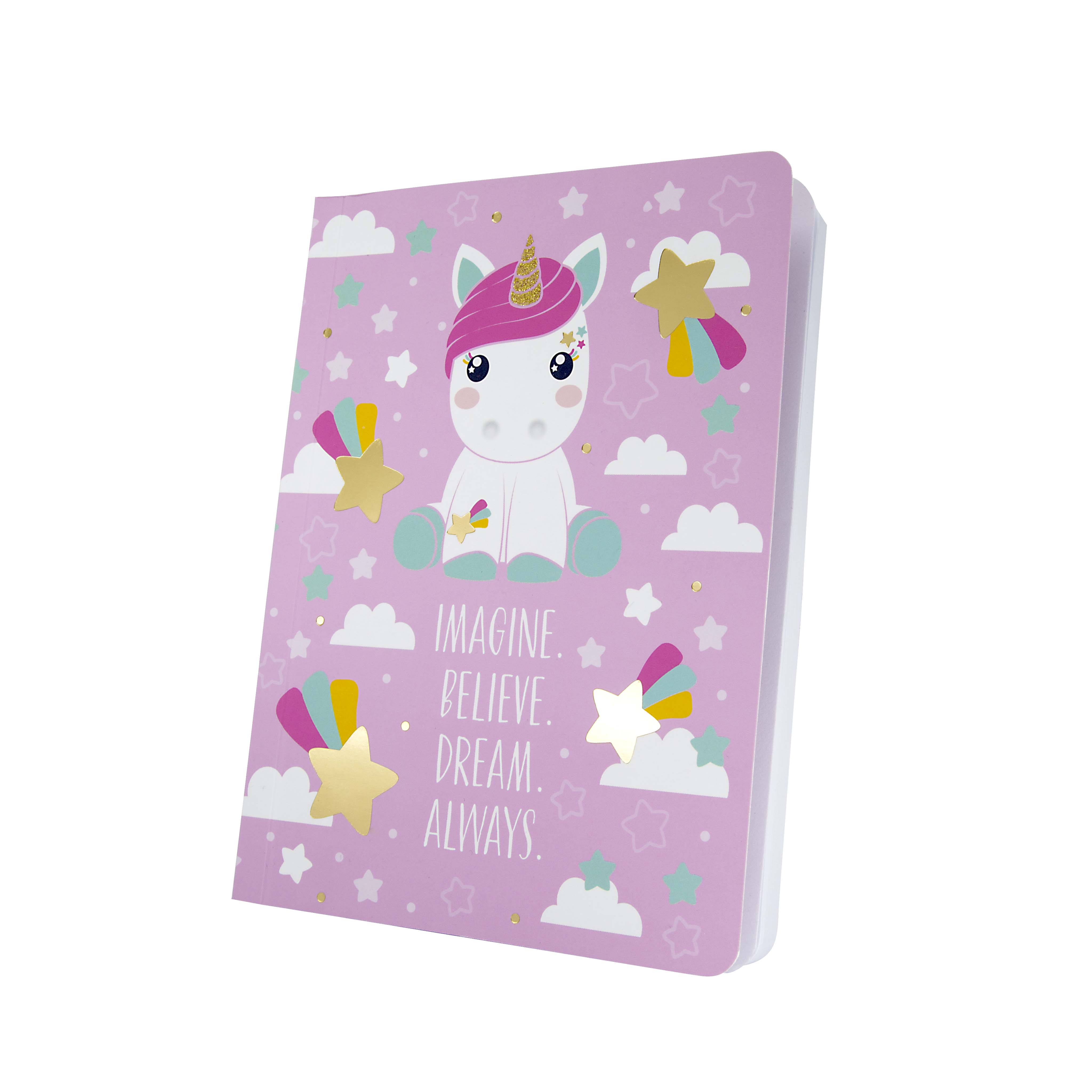 Candy Cloud Unicorn Notebook 5 designs Filly and Co Horse Gifts