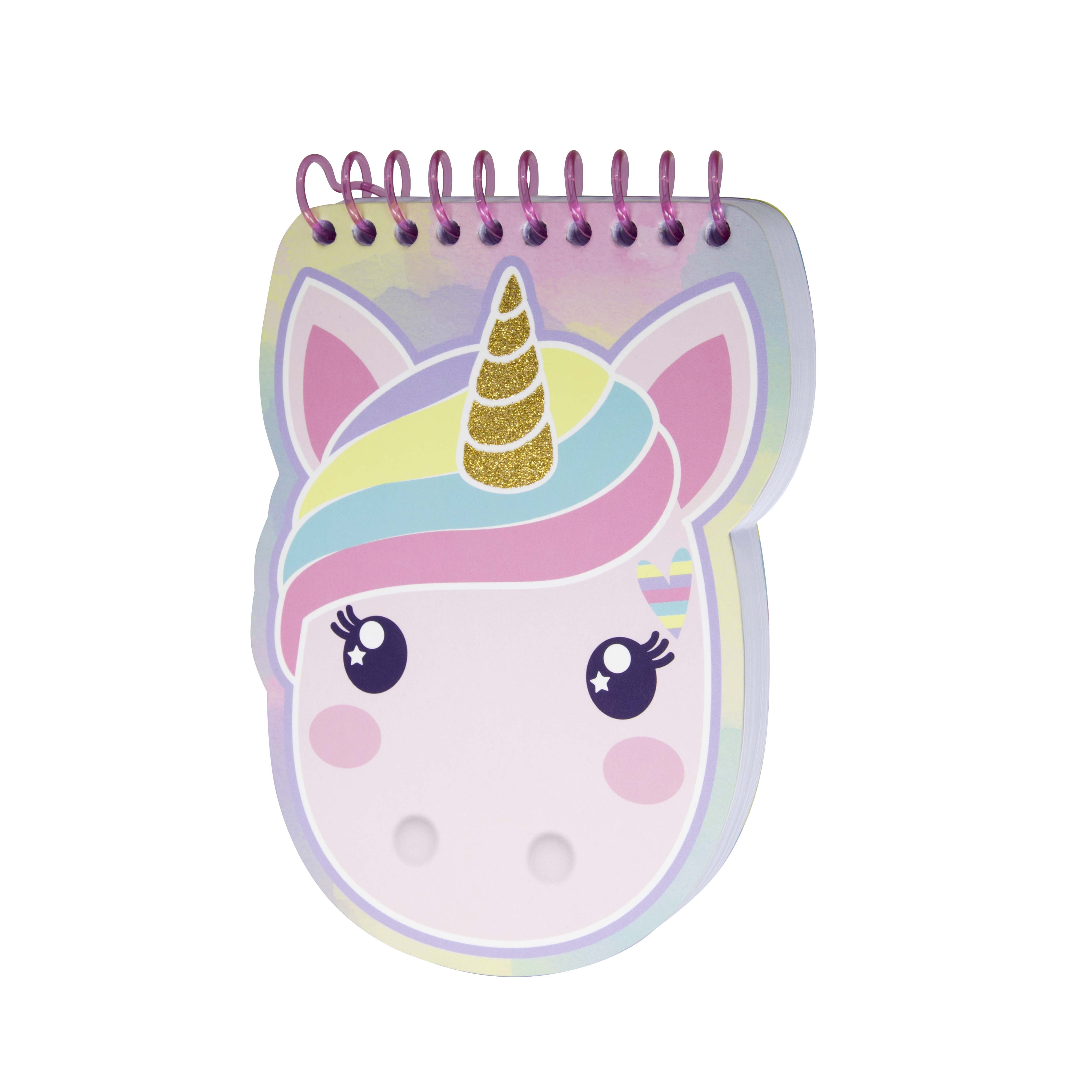 Candy Cloud Unicorn Shaped Notebook 6 designs Filly and Co Horse Gifts