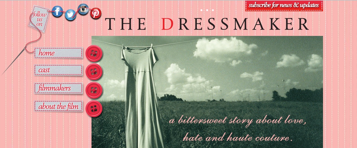 THE DRESSMAKER OFFICIAL WEBSITE LAUNCHED Film Art Media
