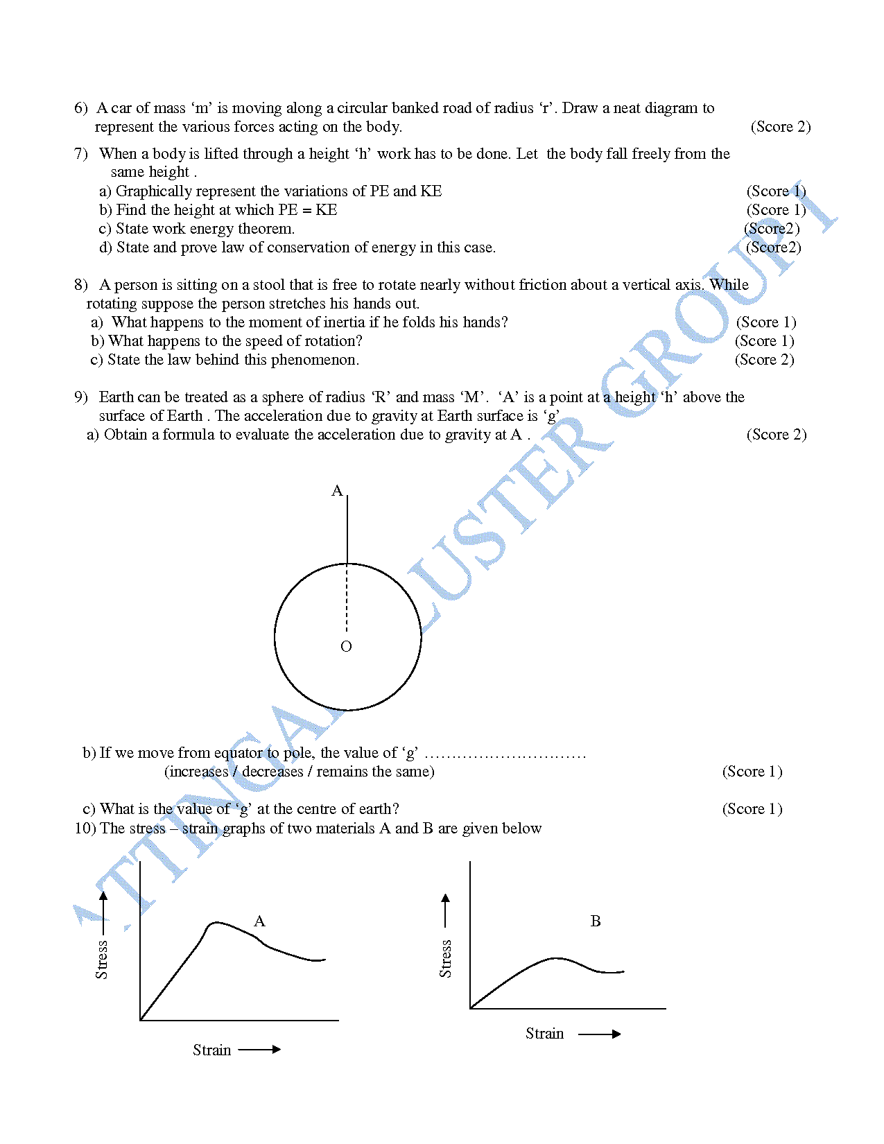 Kerala Plus One Previous Year Question Papers and.
