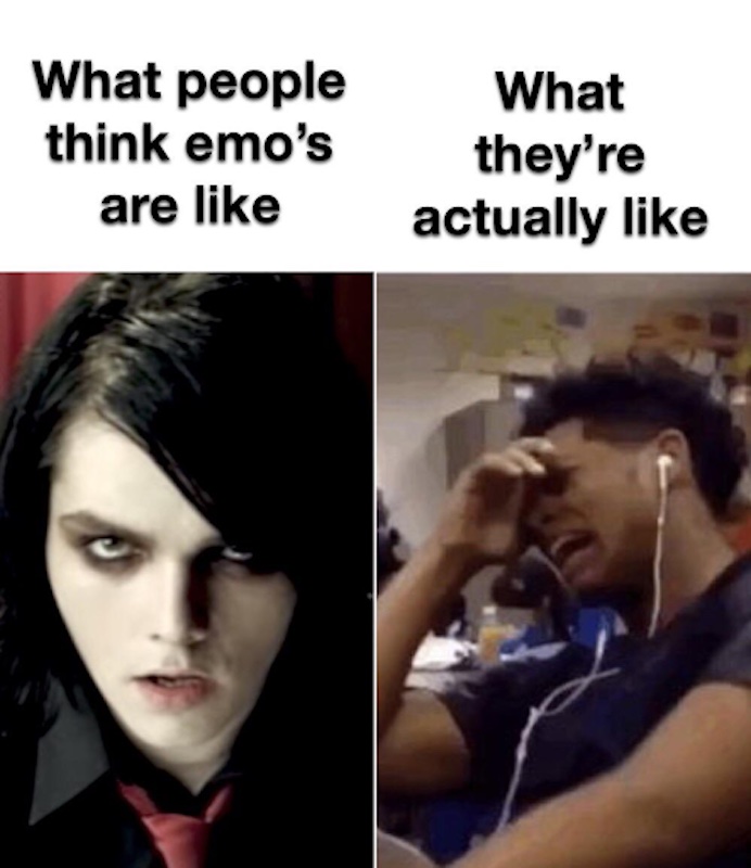 The best emo memes to use when you feel like a scene kid Film Daily