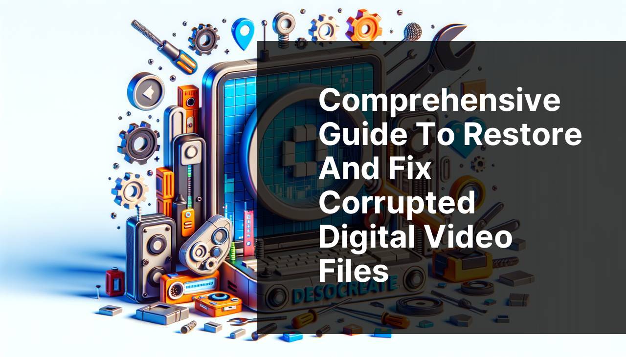 Comprehensive Guide To Restore And Fix Corrupted Digital Video Files