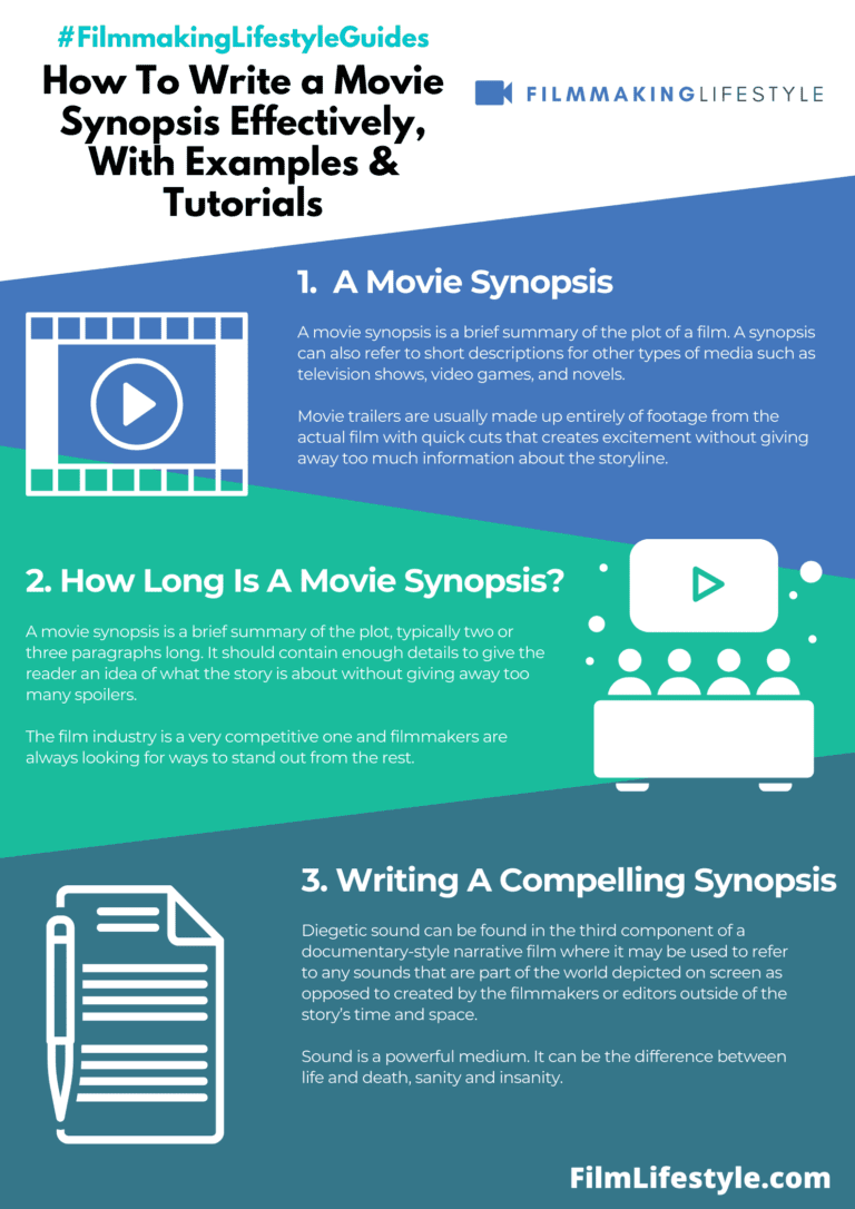 How To Write a Movie Synopsis Effectively, With Examples & Tutorials • Filmmaking Lifestyle