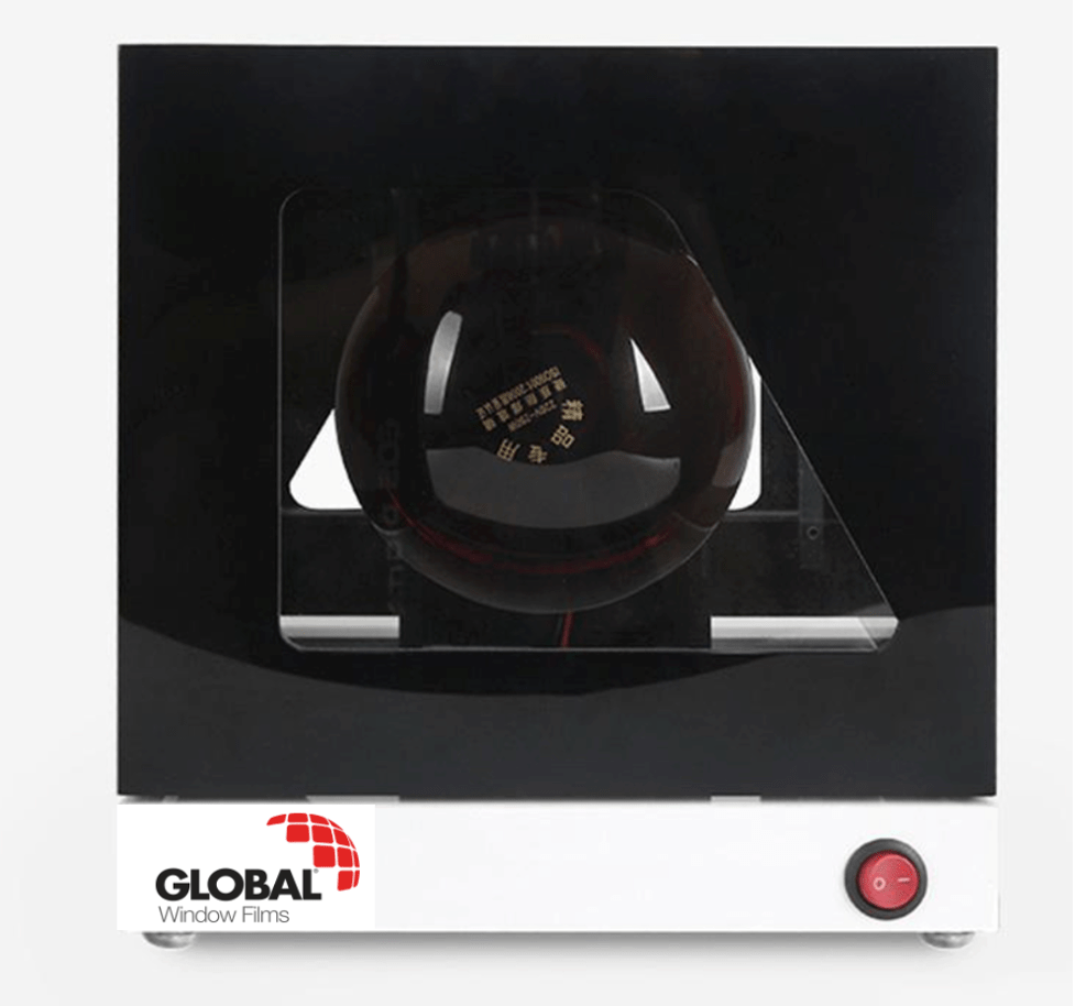 Heat Box Display Global Express Window Films