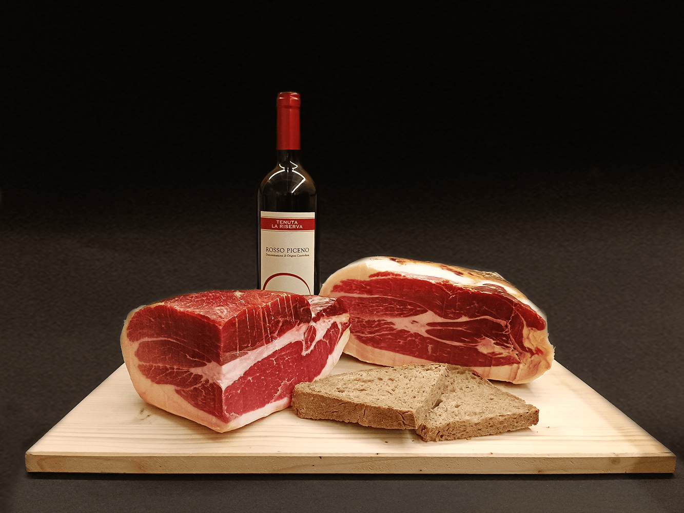 Prosciutto Nostrano in Tranci Senza Conservanti Le Specialità di Filotei