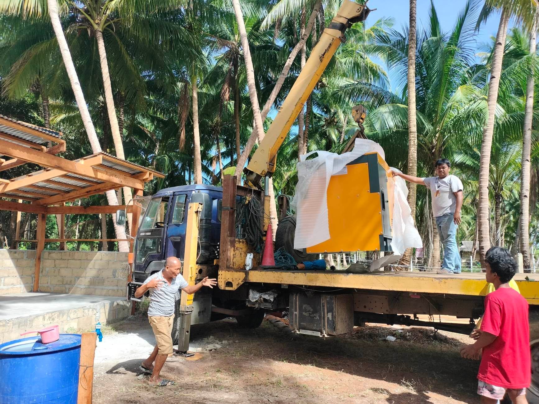 Delivered 50kva, Isuzu, 1phase to Bantasan Construction Fil Power