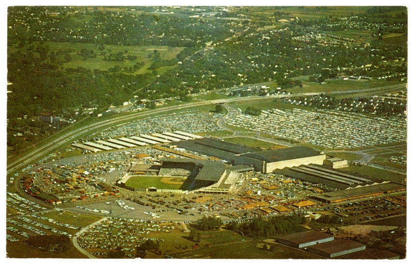 Aerial view of the Kentucky Fair and Exposition Center · The Filson
