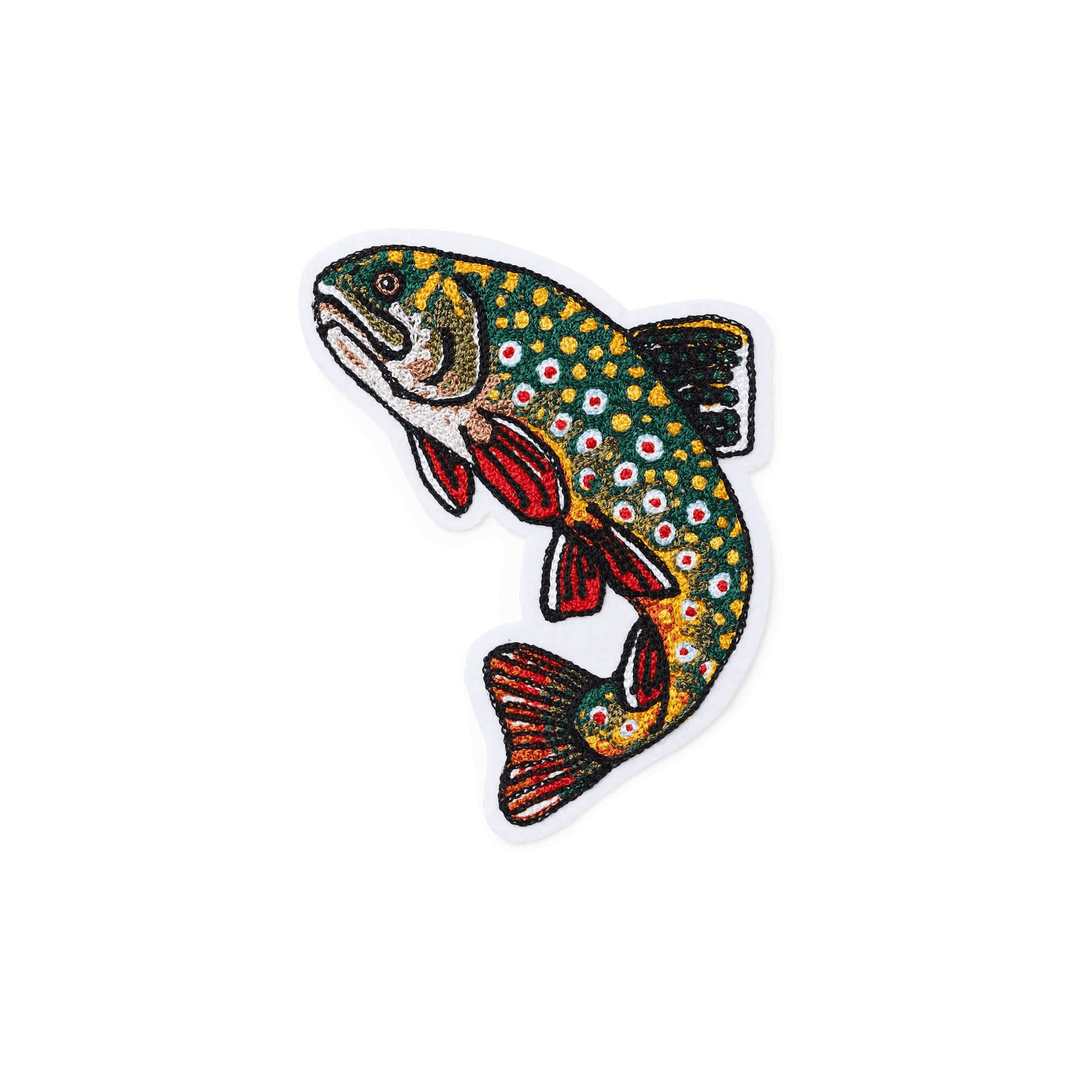 Filson Brook Trout Chainstitch Patch