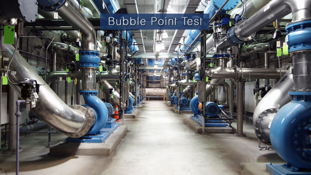 Bubble Point Test Filtration Solutions Filter Concept