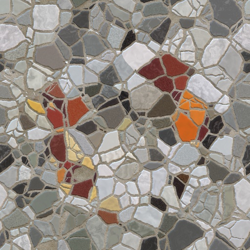 Broken Mosaic Tiles (Effect)