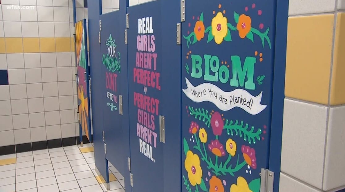 Middle School Staff Dedicate Their Free Time To Decorating Student
