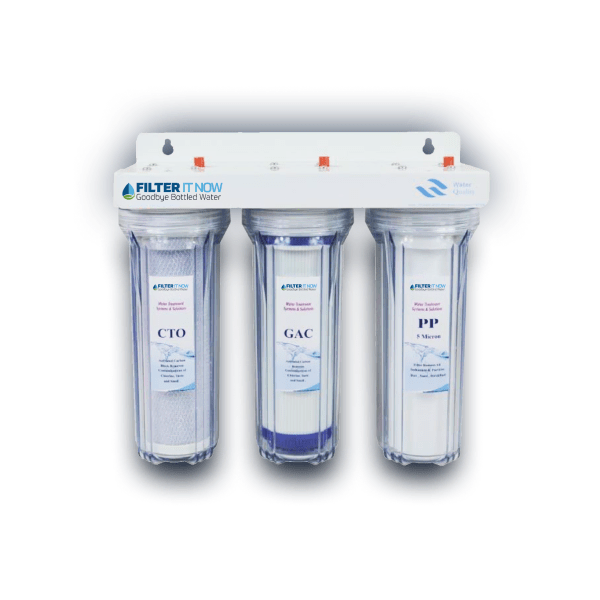 FILTER IT NOW THREE STAGE WATER FILTRATION SYSTEM Water Filters Dubai
