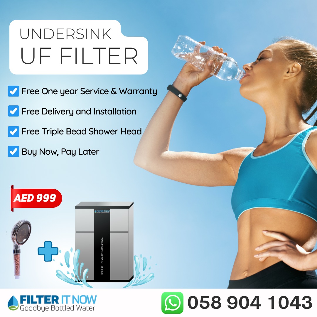 FILTER IT NOW Undersink UF Water Filter Water Filters Dubai & Water Purifier Dubai Shower