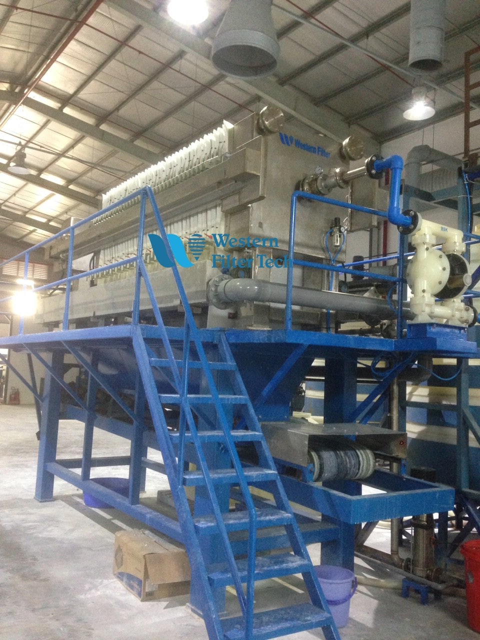 Western Filter Tech được xướng danh là đơn vị cung cấp máy ép bùn khung