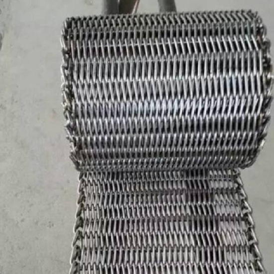 High Temperature Mesh Belt For Furnace,SUS 314 Mesh Belt Conveyor