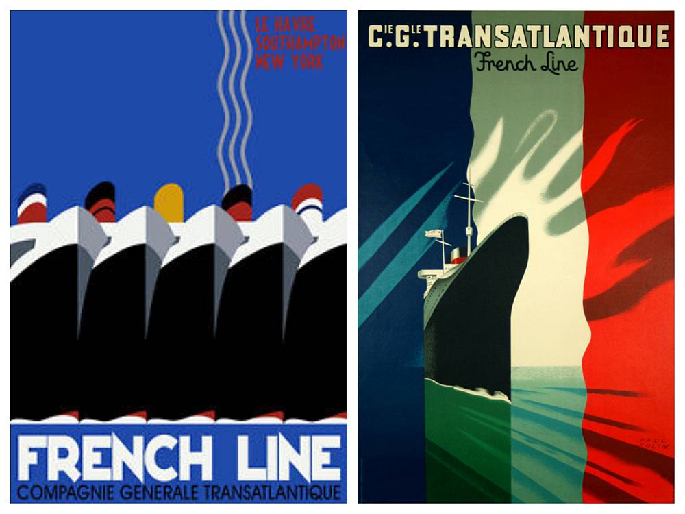 French Line Revillon A Captain's Cologne Vintages