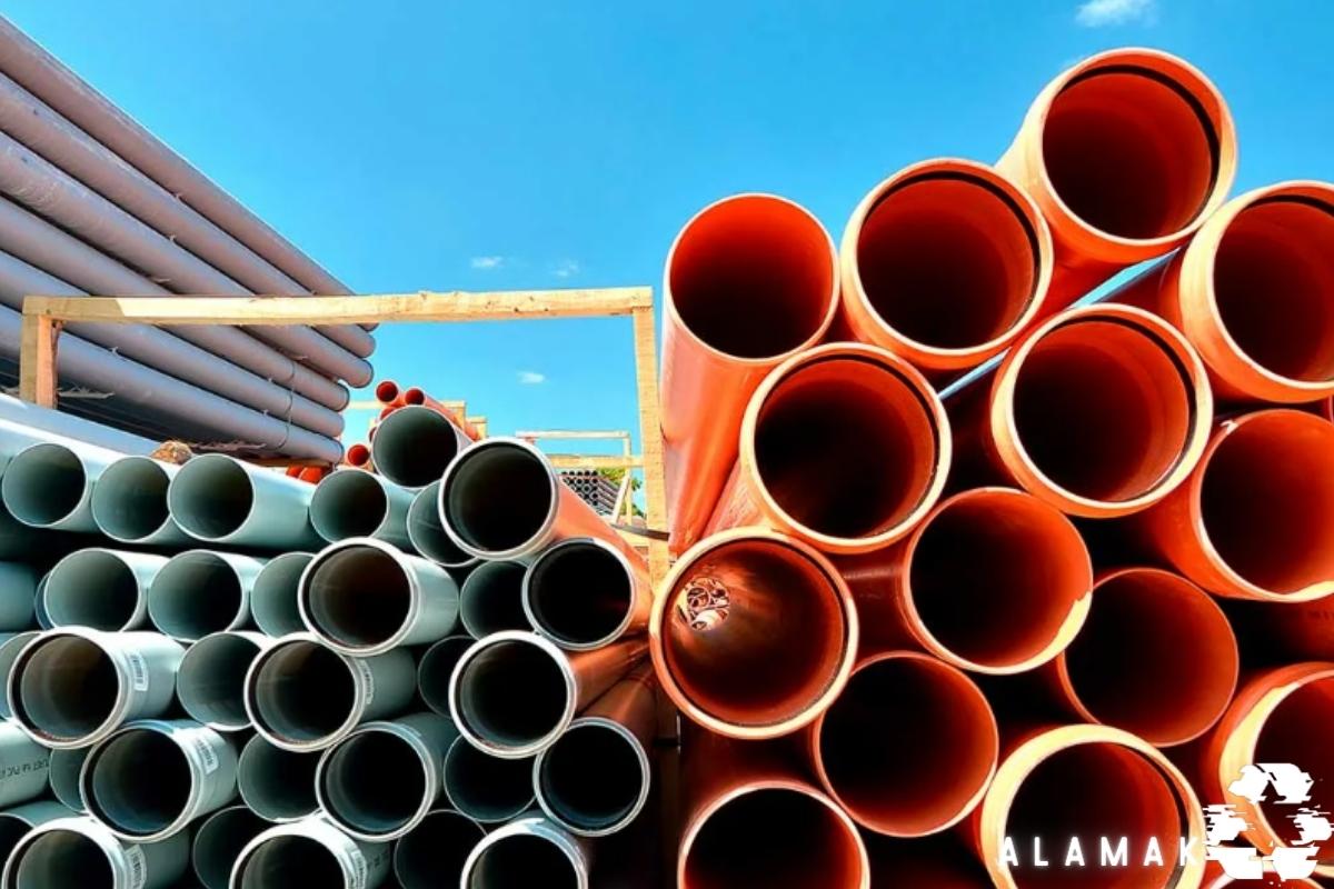 PVC pipes and fittings ALAMAK Metal Recycle.