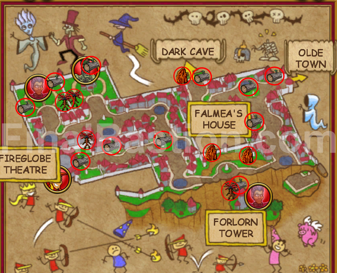 Wizard City Reagent Map Final Bastion