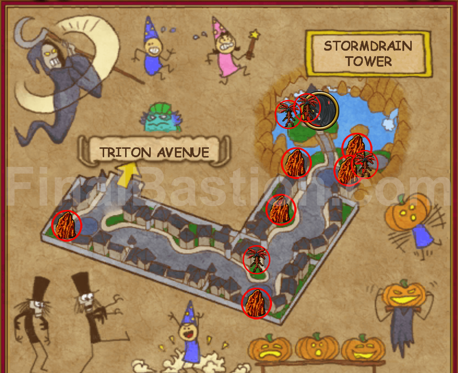 Wizard City Reagent Map Final Bastion