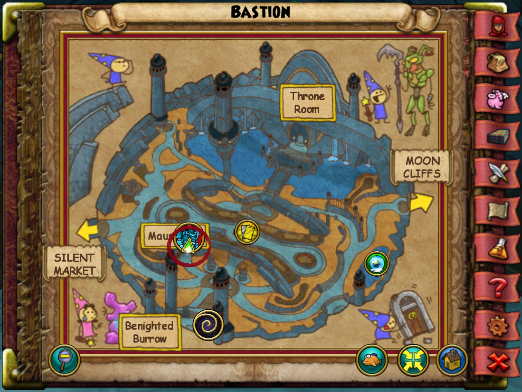 Wizard 101 Khrysalis Map