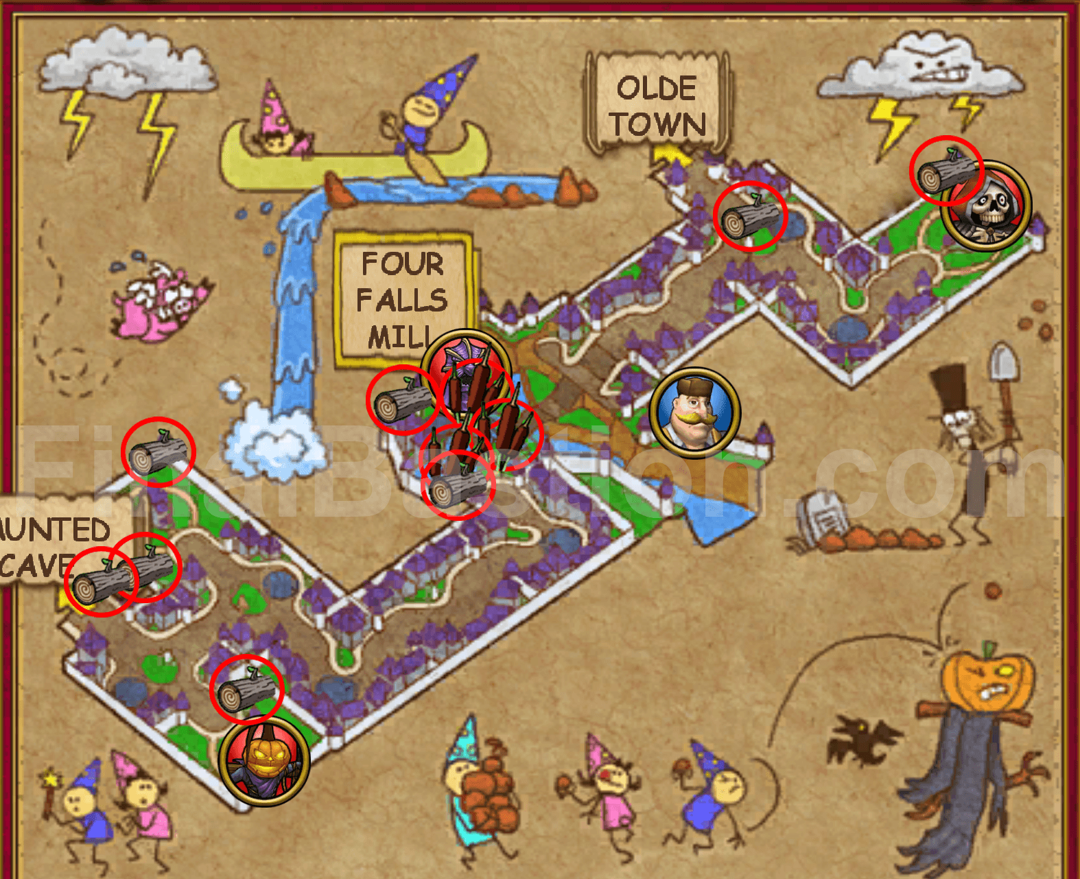 Wizard City Reagent Map Final Bastion