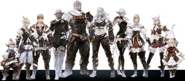 CHARACTER RACES FOR FFXIV GIL HUNTERS PART 2