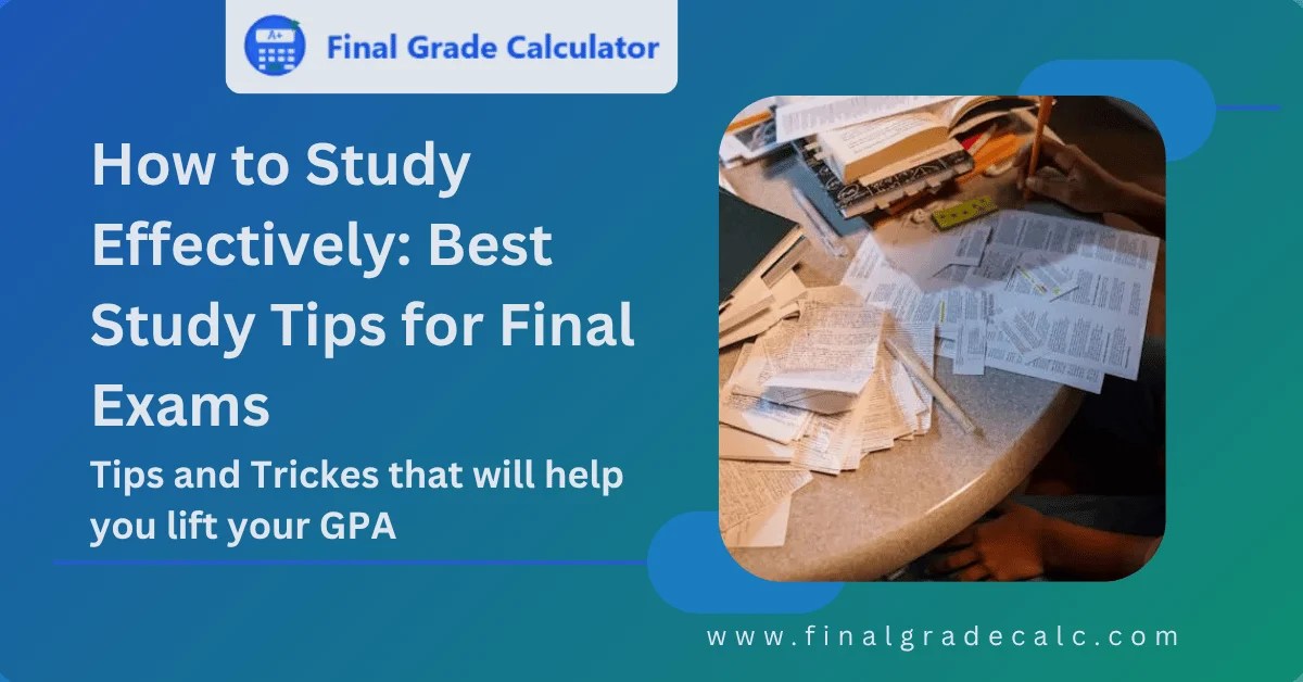 What Are the Best Study Tips for Final Exams?