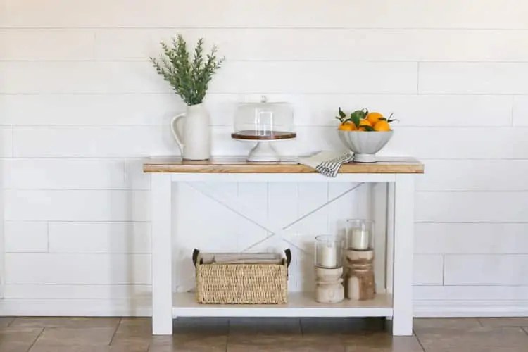Farmhouse Console Table Ideas and Picks That We Are Obsessed With