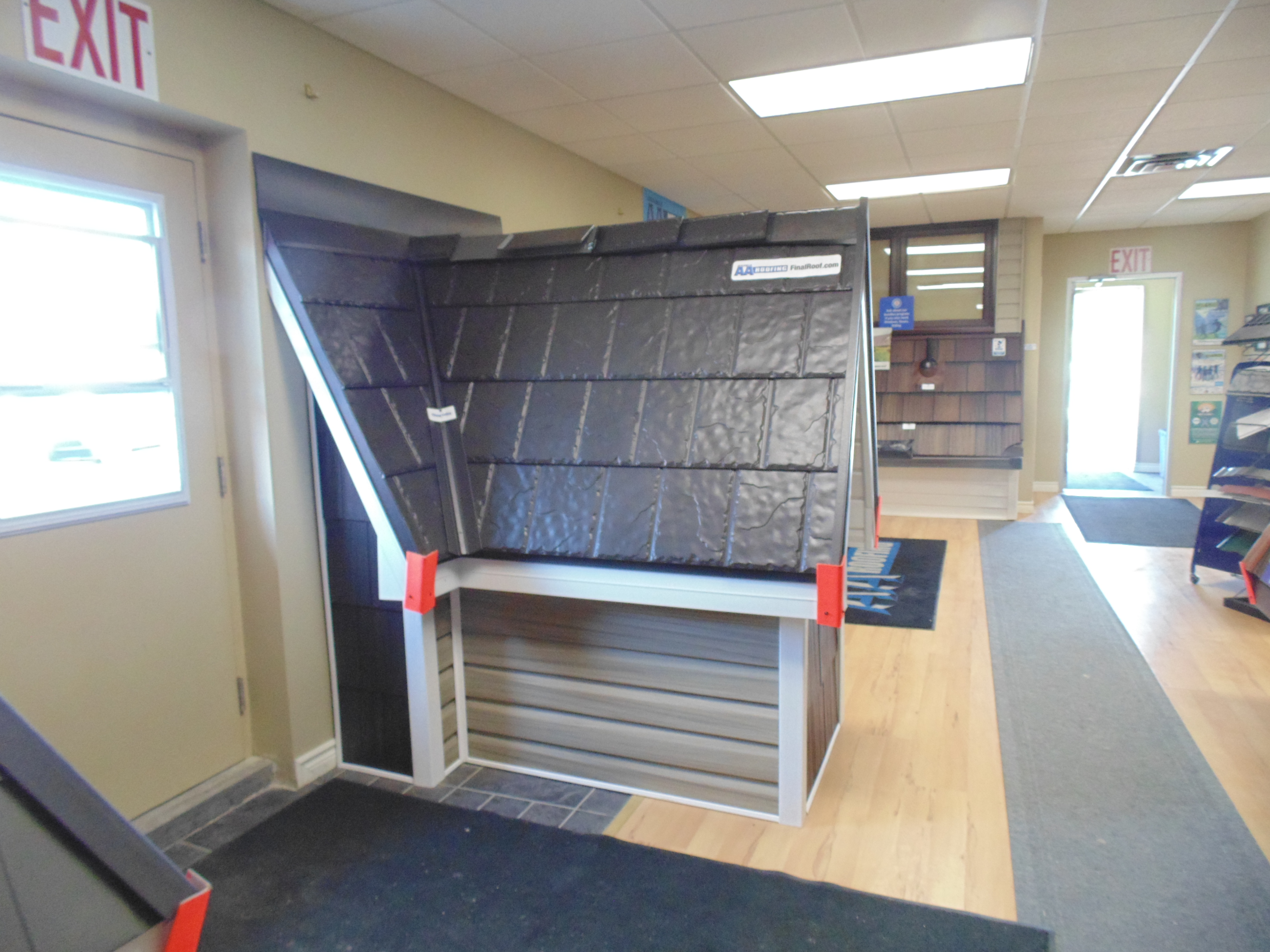 Check Out Our Showroom! Double AA Metal Roofing