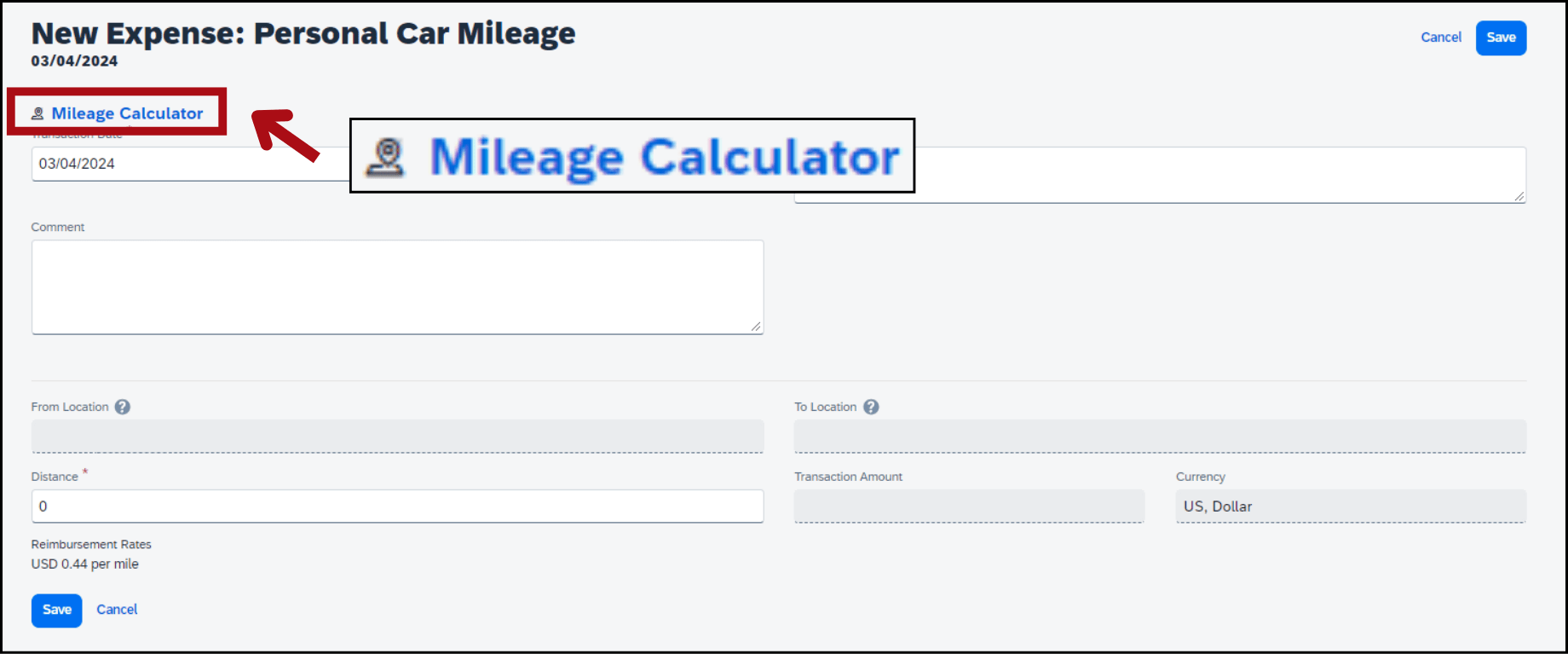 How to create and submit a travel request in Concur Division of Finance