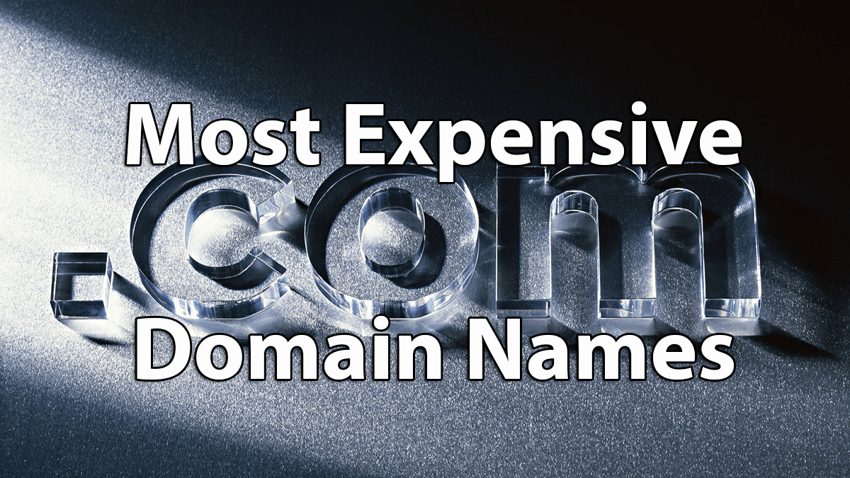 Top 10 Most Expensive Domain Names In The World in 2024 Insurance, Rentals & Private Jets
