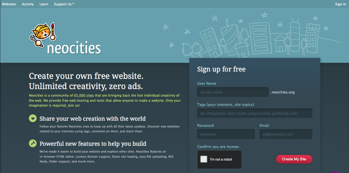 Free Unlimited Web Hosting with PHP, MySQL, FTP ProFreeHost