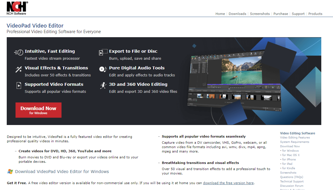 VideoPad Reviews Pricing & Software Features 2024
