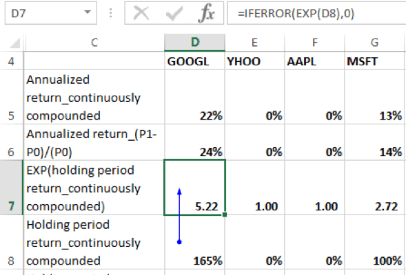 Calculating Portfolio Holding Period Return