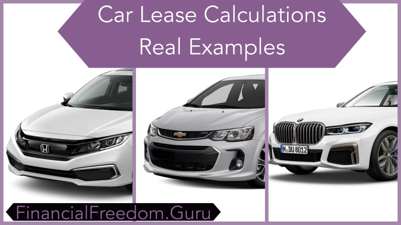 Leasehackr Calculator Calculating Car Lease Payment