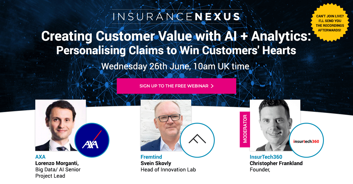 AXA and Fremtind discuss how AI and analytics is changing insurance claims forever Financial IT