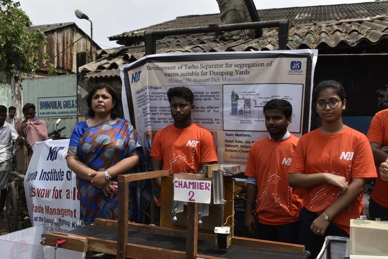 Live demonstration of waste management for dump yards Financial Samachar