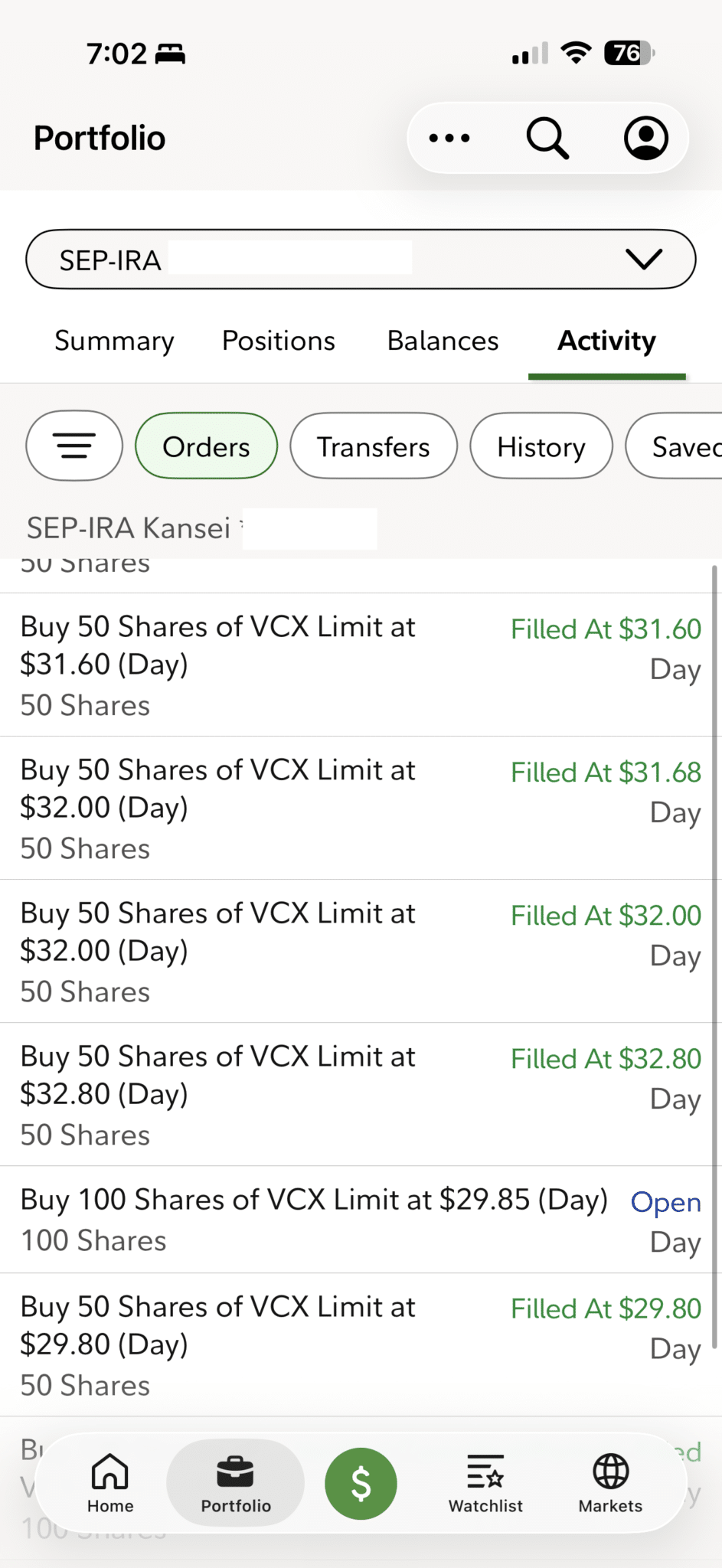 Financial Samurai buying VCX post lockup expiration 