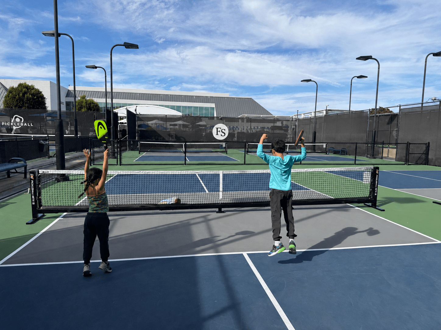 Rejoining a private sports club with my kids to play pickleball and tennis in peace