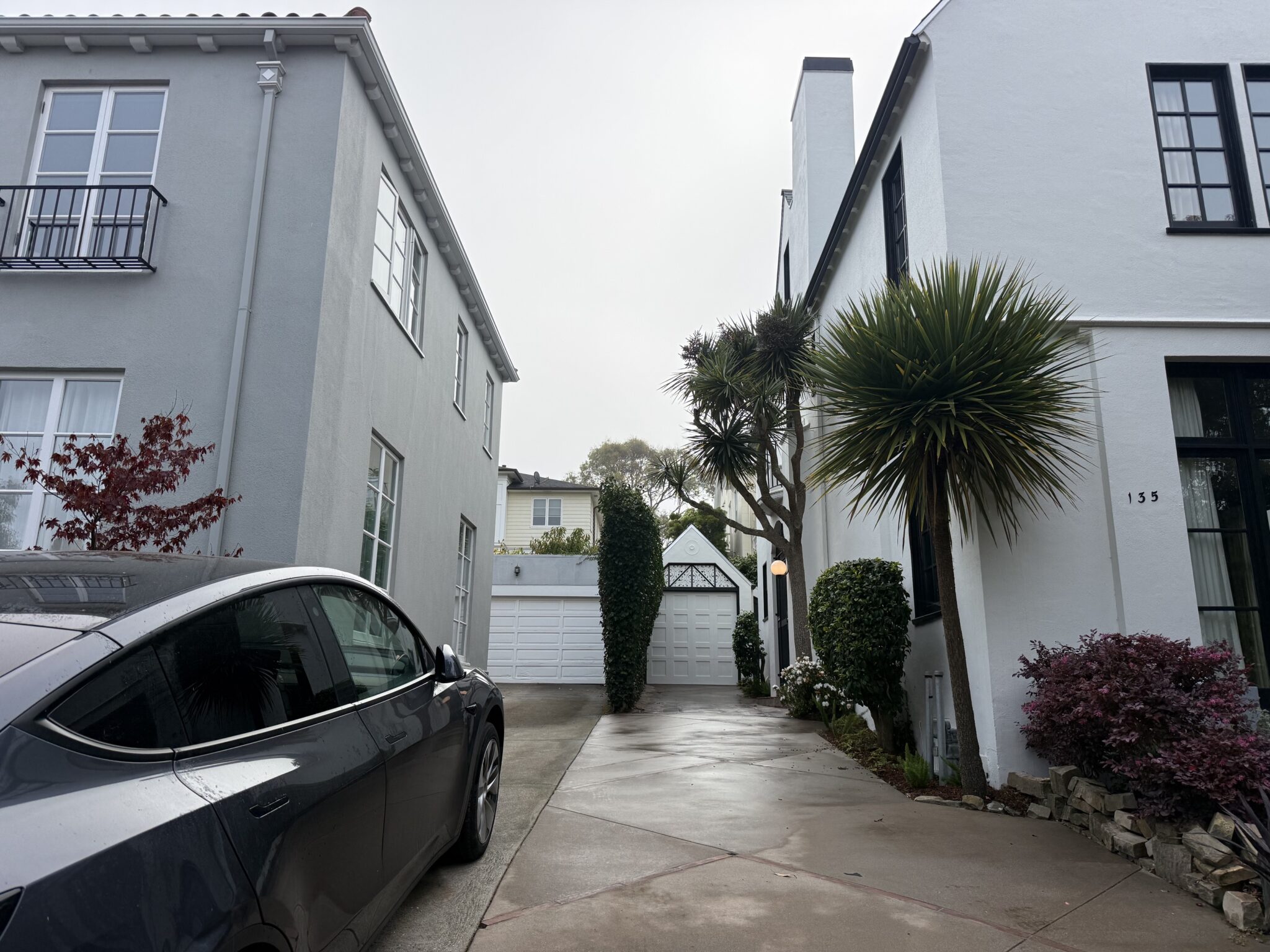 side by side driveway